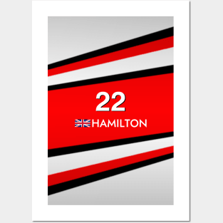 F1 2008 - #22 Hamilton Posters and Art